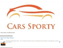 Tablet Screenshot of carsporty.com